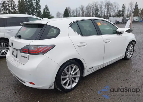 2013 Lexus Ct 200H from USA, damaged, VIN JTHKD5BH9D2134690